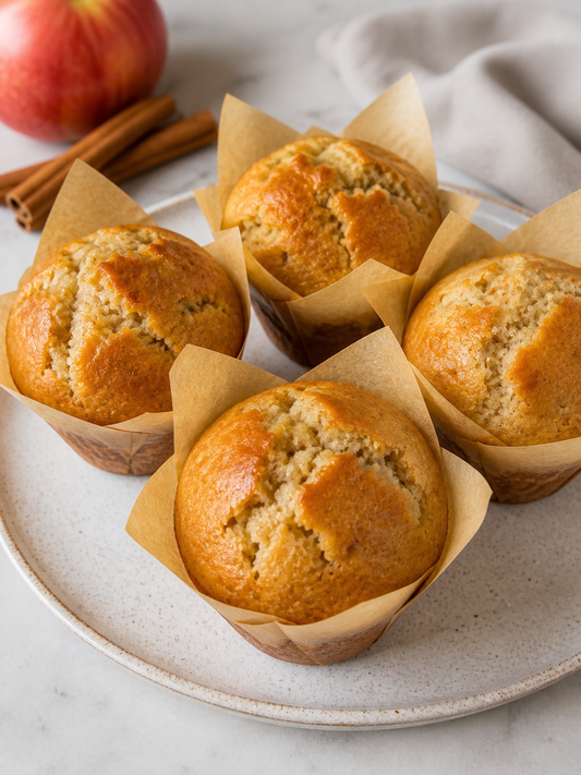 Lil Mama’s Apple Cinnamon Muffins (4 pack) | Lil Mama's Sweets & Treats