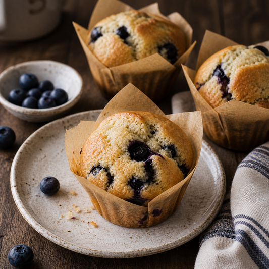 Lil Mama’s Blueberry Muffins (4 pack) | Lil Mama's Sweets & Treats