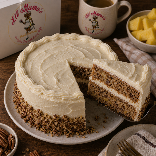 Hummingbird Cake - Southern Specialty | Lil Mama's Sweets
