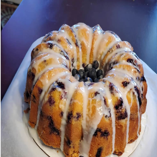 Lil Mama’s Lemon Blueberry Pound Cake