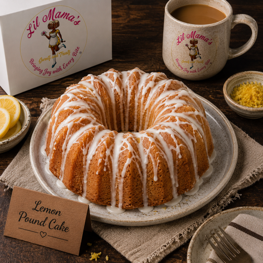 Lil Mama’s Classic Lemon Pound Cake