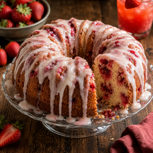 Lil Mama’s Strawberry Daiquiri Cake  - LEVEL 21
