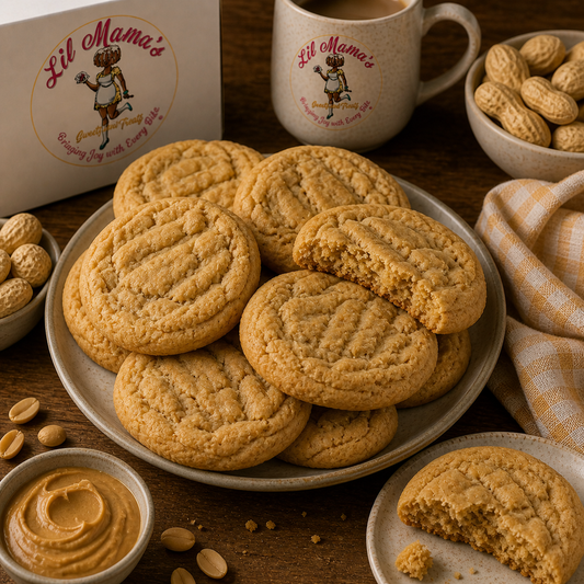 Classic Peanut Butter Cookies - Soft & Moist | Lil Mama's Sweets