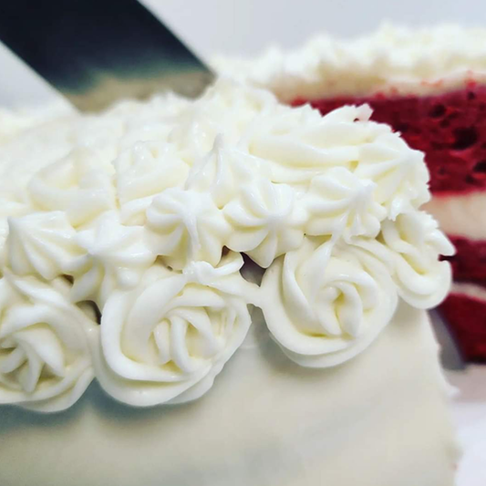 Lil Mama's Classic Red Velvet Cake with Cream Cheese Frosting