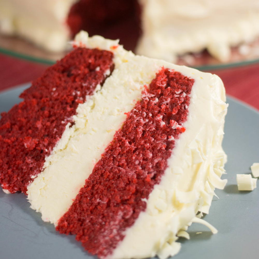 Lil Mama's Signature - Southern Red Velvet Cheesecake Cake