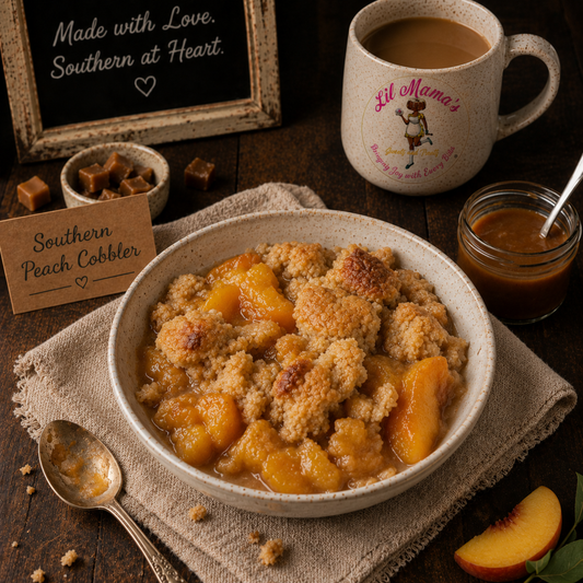 Lil Mama's Southern Peach Cobbler