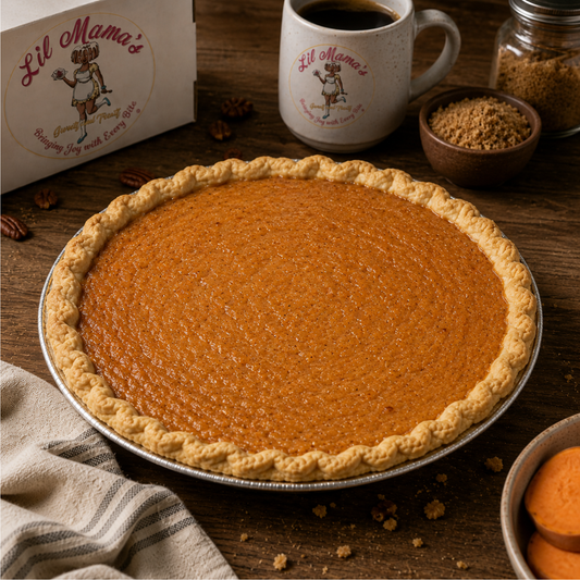 Lil Mama’s Classic Sweet Potato Pie